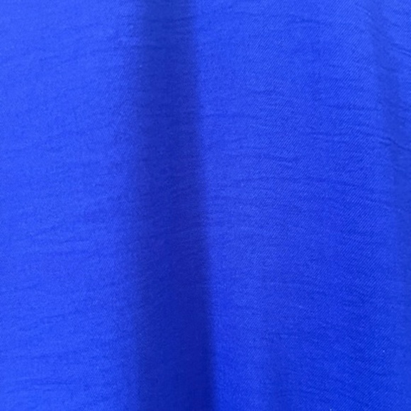 NWOT Connected Apparel Royal Blue Long Sleeve Maxi Dress 14W - Picture 6 of 6